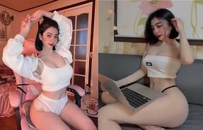Горячий тиктокер длинные ноги восхитительно